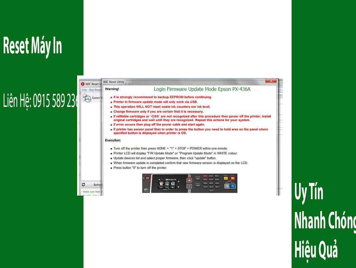 Key Firmware May In Epson PX-436A Step 3